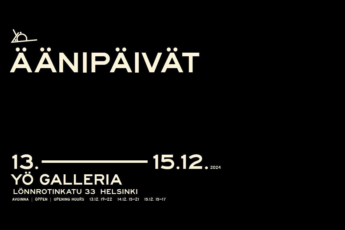 Event photo Äänipäivät